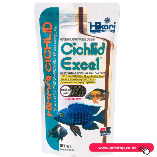 Cichlid Excel Med Pellet