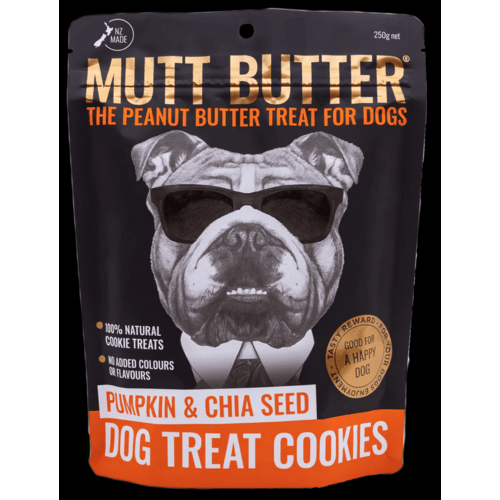 Pumpkin & Chia Seed Dog Treat Cookies