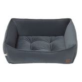 Velvet Square Bolster Bed