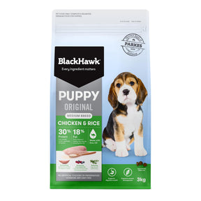 Black Hawk Puppy Medium Breed Chicken & Rice